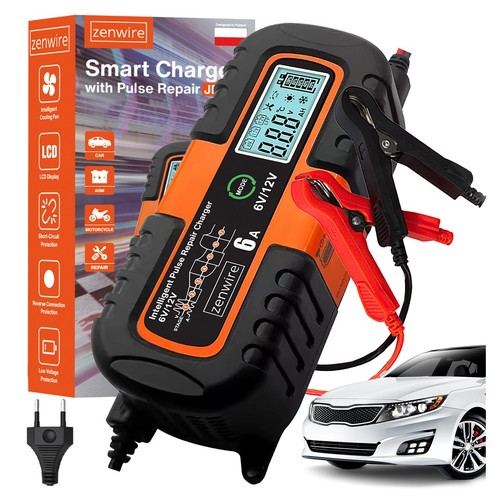Caricabatterie 12v con - caricabatterie, 6v/12v