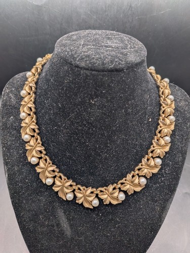 Collana vintage corona trifari - corona,