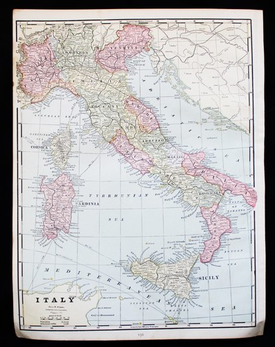 Targa pagina mappa atlante - pagina,