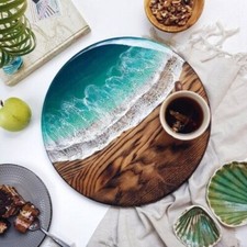 18 " Epossidica Legno Caffè