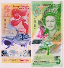 East Caribbean Combo $2 & $5