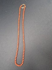 Collana corallo un filo - collana,