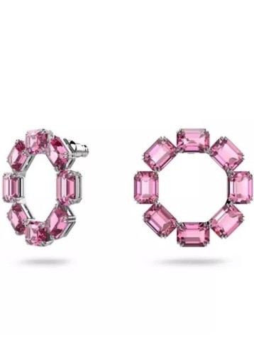Orecchini cerchio swarovski - a,