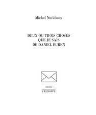 Deux ou trois choses que je