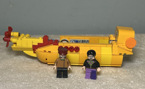Lego john lennon - john, george
