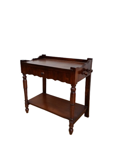 Toilette tavolino noce - in, con