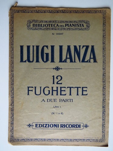 Luigi lanza fughette due - lanza,