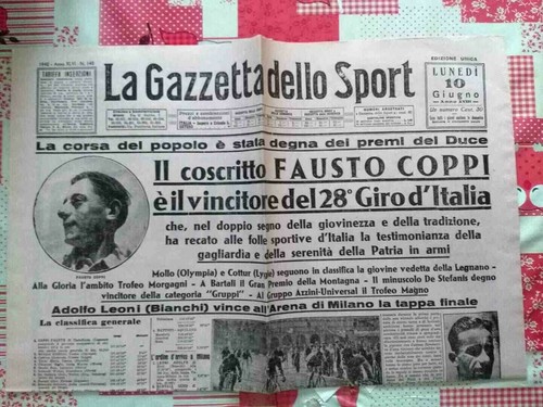 Replica giornale gazzetta - replica,