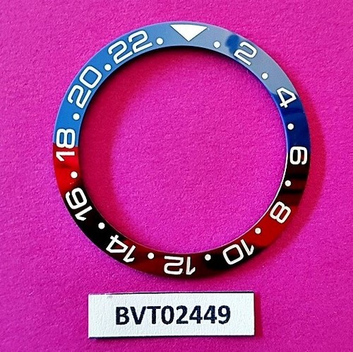 Seiko pepsi blue red ceramic - red,