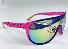 Body Glove Occhiali da Sole SOLO MONTATURE Rosa Nero Splatter Sport Shield r50