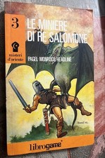librogame  LE MINIERE DI RE SALOMONE n.3  Misteri d'oriente  1°edizione 1989