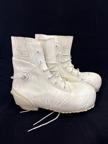 Stivali bianchi acton militari - stivali,