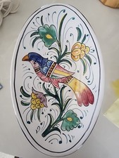 Piatto pappagallo Bellocci