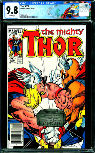 Thor 338 cgc 8 nm - (1983), 9,8