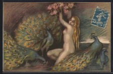 Cartolina artistica firmata