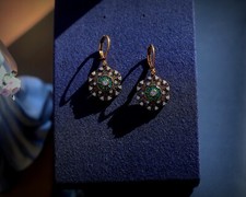 Orecchini Dormeuse Dorato