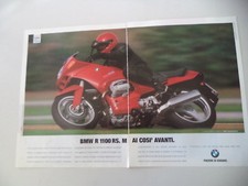 advertising Pubblicità 1996 MOTO BMW R 1100 RS