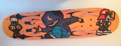 Skateboard legno 78cm - in, ass