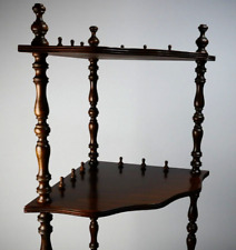 ♥ Etagere Scaffale Libreria Angoliera Book Rack English Design Vintage MCM VTG