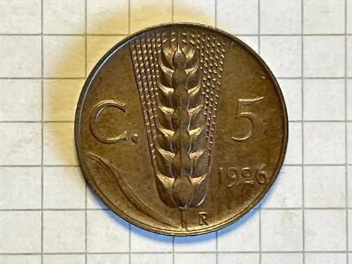 Iii 5 centesimi 1926 - -,