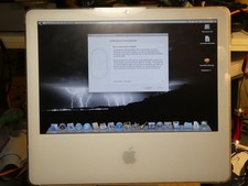 Apple imac a1208 17" intel core 2duo hd160gb, 2gbram, all in one