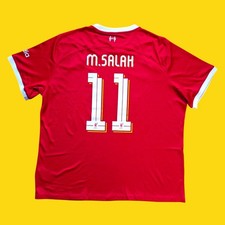 Liverpool FC #11 M. Salah 2023 2024 Nike Home Vintage Football Shirt Size XXL