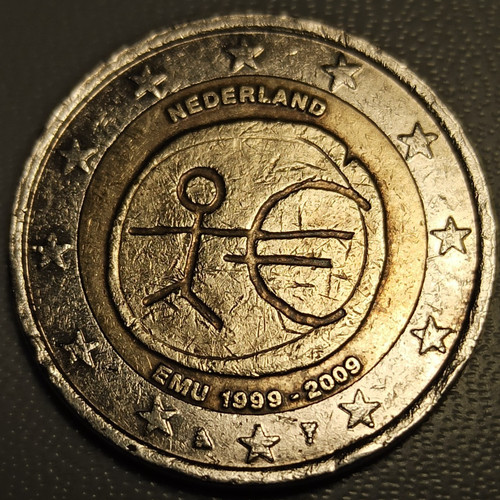 Pièce euros nederland - 2,