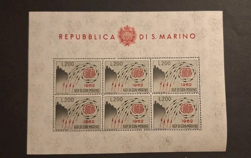 1962 san marino foglietto - 1962,