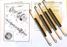 ALFA ROMEO MATTA AR51 AR52 MOLLA RICHIAMO  CEPPI ANTERIORI FRENO