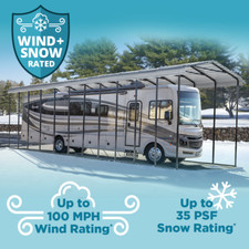 Arrow Steel RV Camper Carport