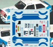 Decal vauxhall chevette - decal, 1/43
