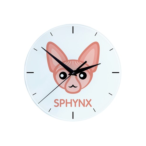 Orologio sphynx con gatto - sphynx,