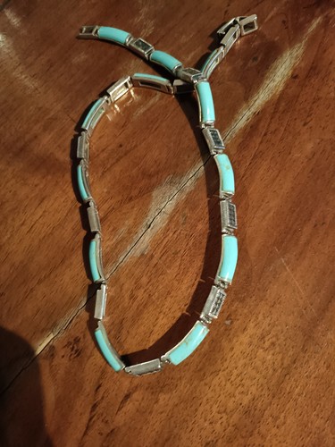 Collana antica argento e - in,