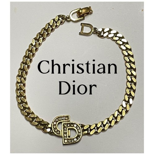 Christian dior logo bracelet - christian,