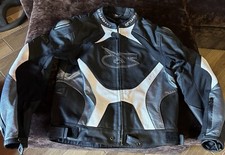 Giubotto in pelle Giudici per moto