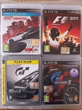 PS3 LOTTO 4 GIOCKI NEED FOR SPEEX MOFG WANTED+F1 2011+GRAN TURISMO PROLOGO+G.T 5