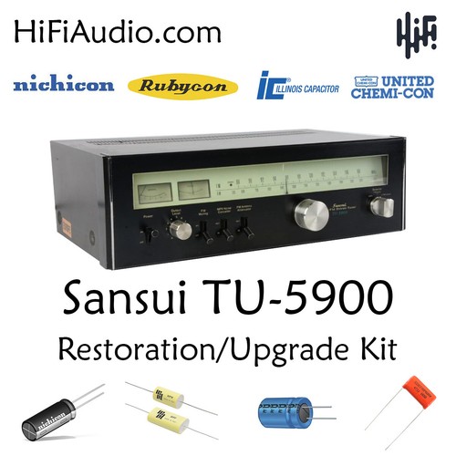 Sansui 5900 ricostruzione - sansui,
