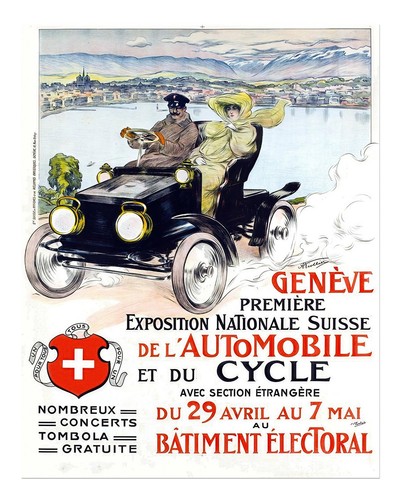 Esposizione auto epoca arte - auto, d'epoca
