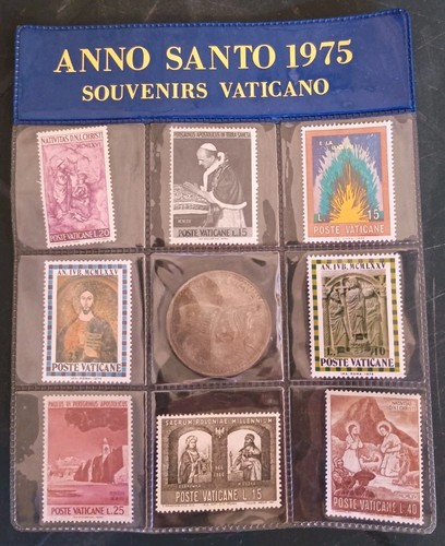 Folder anno santo 1975 città - folder,