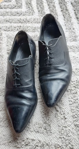 Coppia scarpe vintage pelle - scarpe,