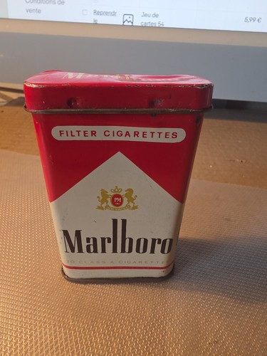 Boite marlboro tôle - marlboro, tÔle,