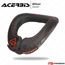 COLLARE PROTEZIONE COLLO MOTO CROSS ACERBIS NERO ROSSO GRIGIO ADULTO ENDURO
