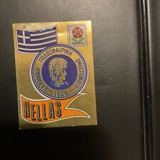 Figurina Calciatori Panini EUROPA 80 N 96 Scudetto HELLAS Rovinato 