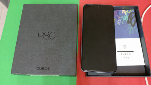Smartphone cubot p80 8gb - smartphone,