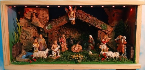 Presepe artigianale in - presepe,