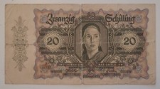 AUSTRIA - BANCONOTA 20