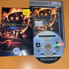 Il Signore Degli Anelli La Terza Era PS2 Gioco Italiano Completo Di Manuale