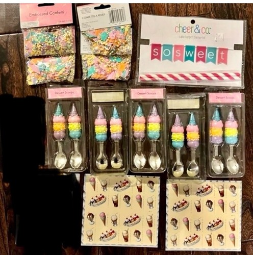 Pacchetto cucchiai topper - 🍦,
