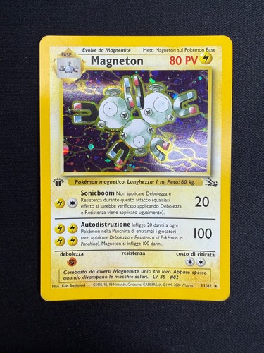 Pokemon magneton fossil - pokemon, 11/62