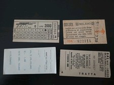 Biglietti Autobus - 4 diversi